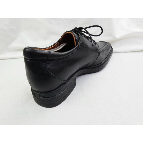 Donald Pliner Executive Dress Made In Italy Men Size 8 Black Leather Dress Shoes main image 4